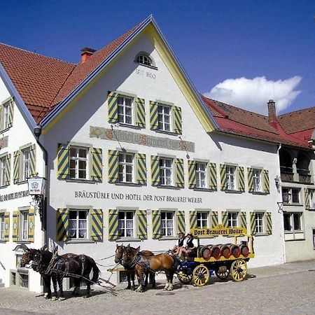 Braustueble Und Hotel Zur Post Вайлер-Зиммерберг Экстерьер фото