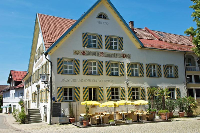 Braustueble Und Hotel Zur Post Вайлер-Зиммерберг Экстерьер фото